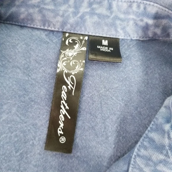 Feathers Deium Look Dress/Blouse.  A144 - Picture 2 of 4